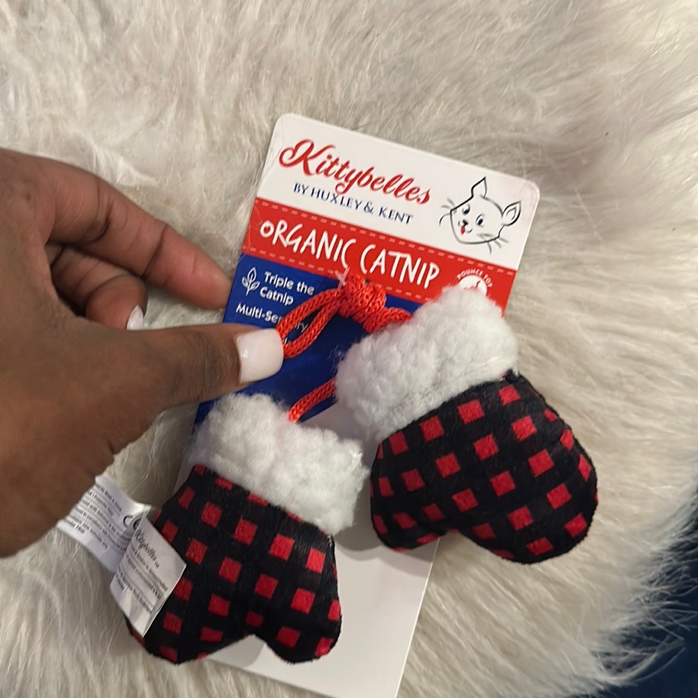 Adorable Organic Catnip toy.